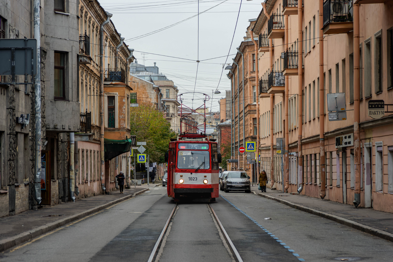 Санкт-Петербург, ЛВС-86К № 1023