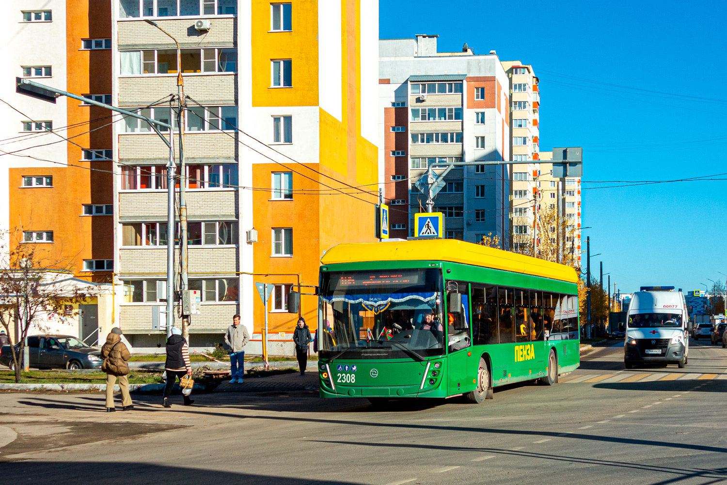 Пенза, УТТЗ-6241.01 «Горожанин» № 2308