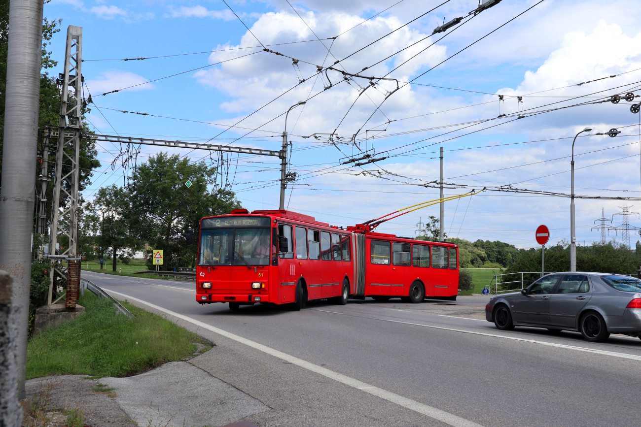 Ческе-Будеёвице, Škoda 15Tr13/7M № 51