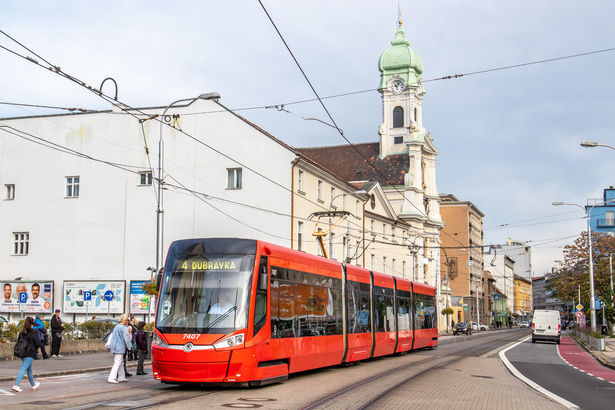 Братислава, Škoda 29T ForCity Plus № 7407