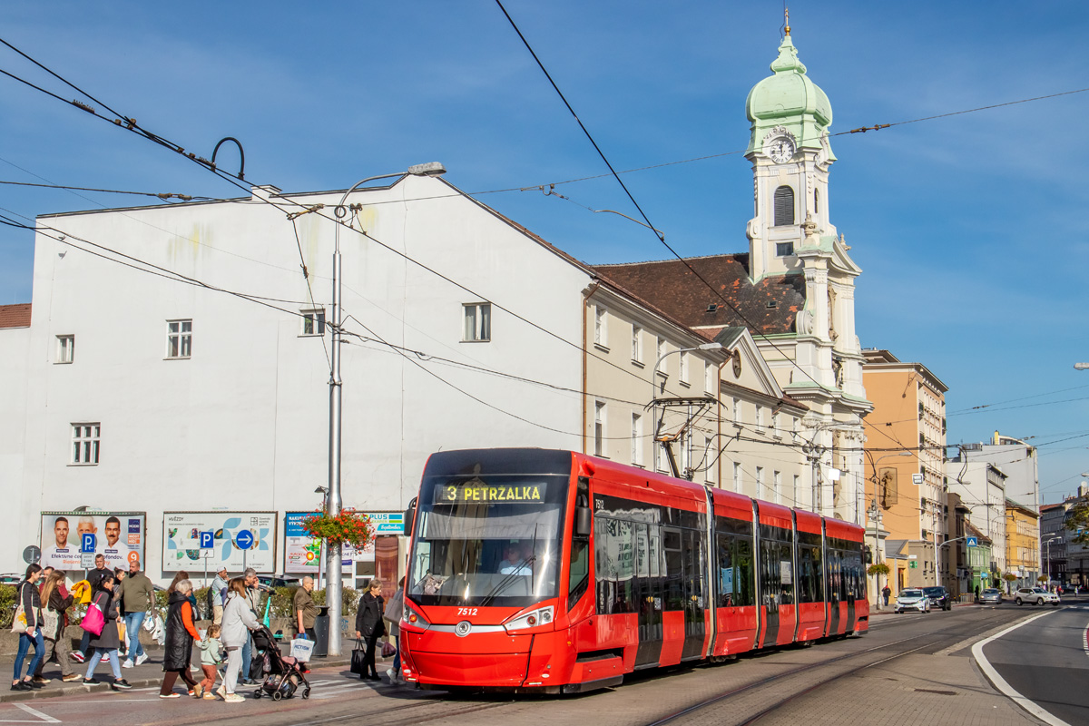 Bratislava, Škoda 30T ForCity Plus č. 7512
