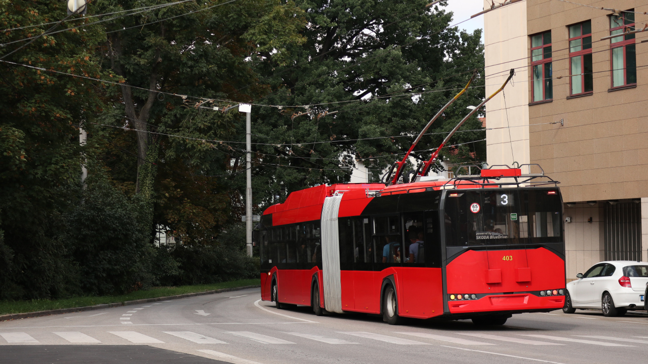 Ческе-Будеёвице, Škoda 27Tr Solaris IV № 403