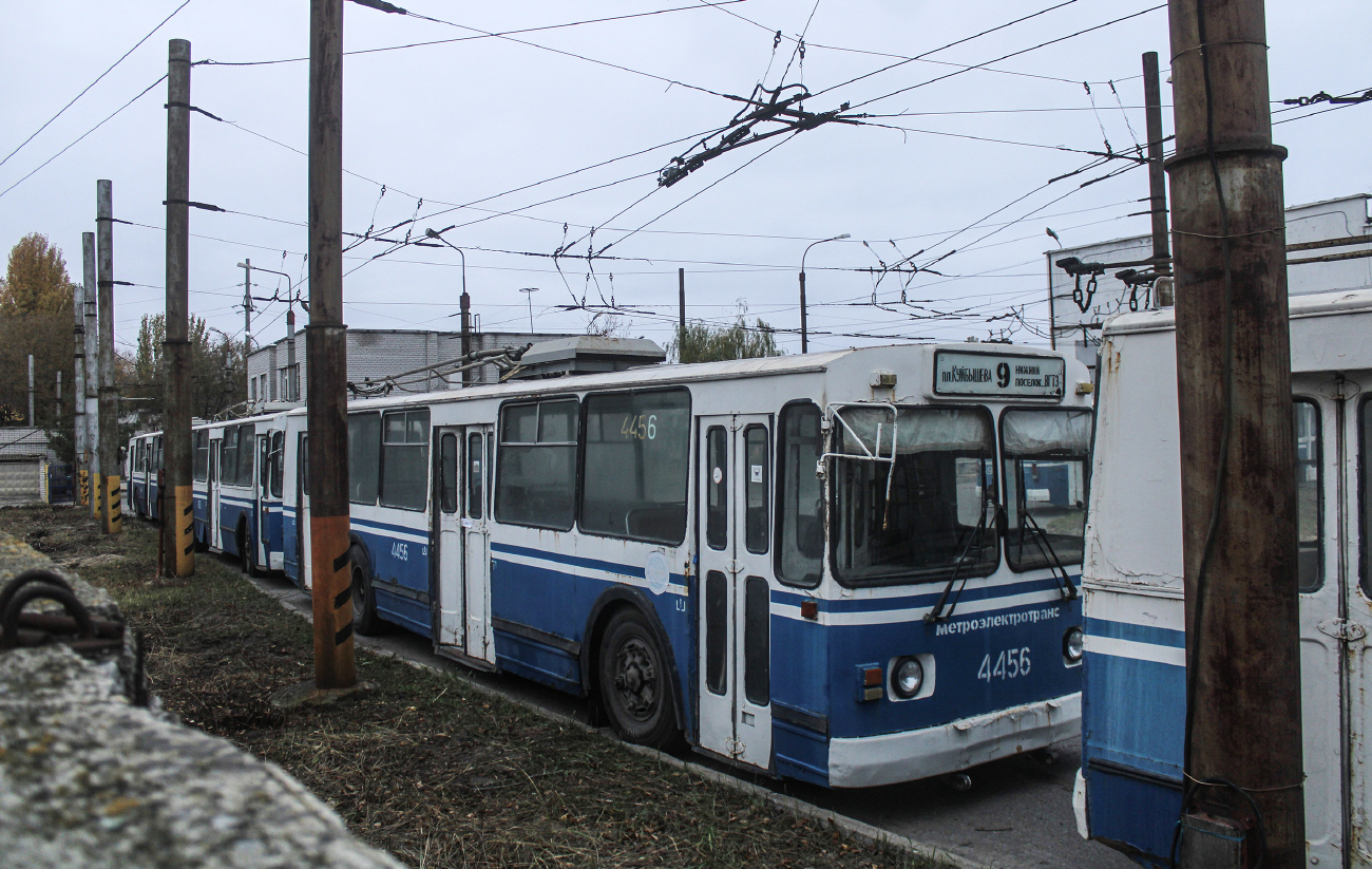 Volgográd, ZiU-682 (VZSM) — 4456; Volgográd — Depots: [6] Trolleybus depot # 6