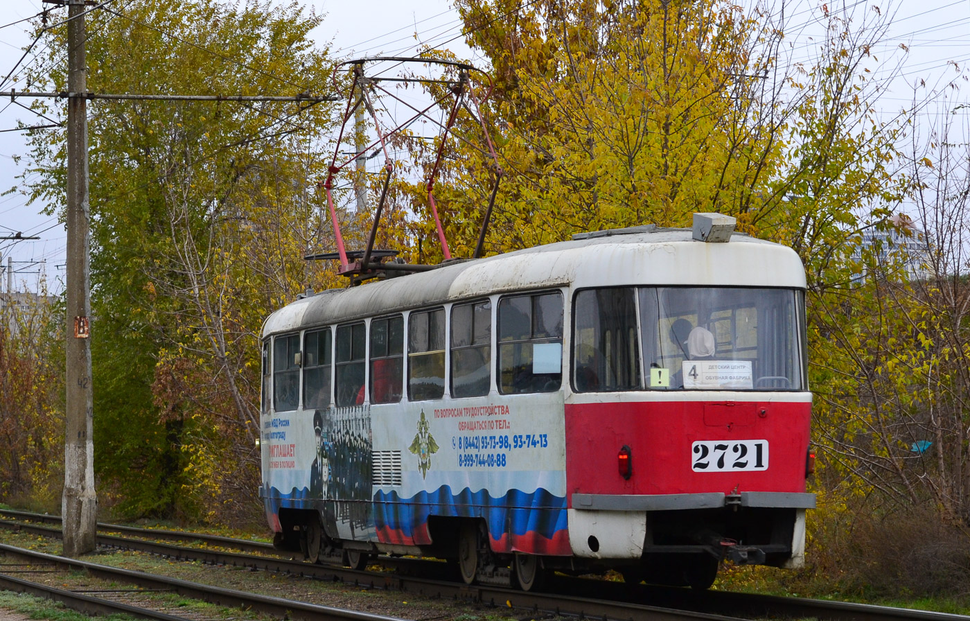 Volgograd, Tatra T3SU # 2721 Volgograd, Tatra T3SU # 2721