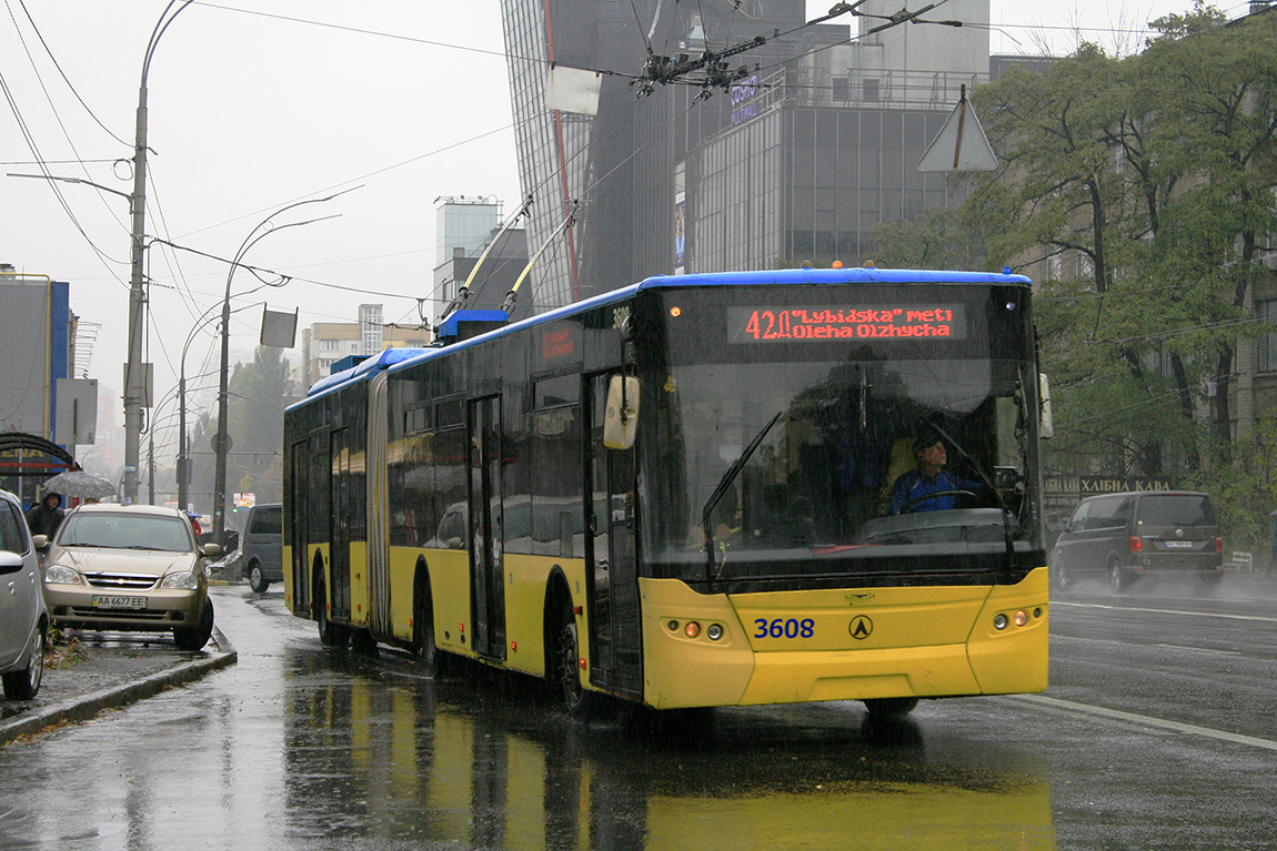 Киев, ЛАЗ E301D1 № 3608