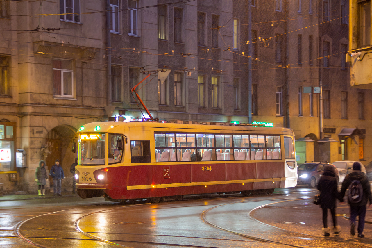 Санкт-Петербург, ЛМ-68М2 (мод. СПб ГЭТ) № 3604