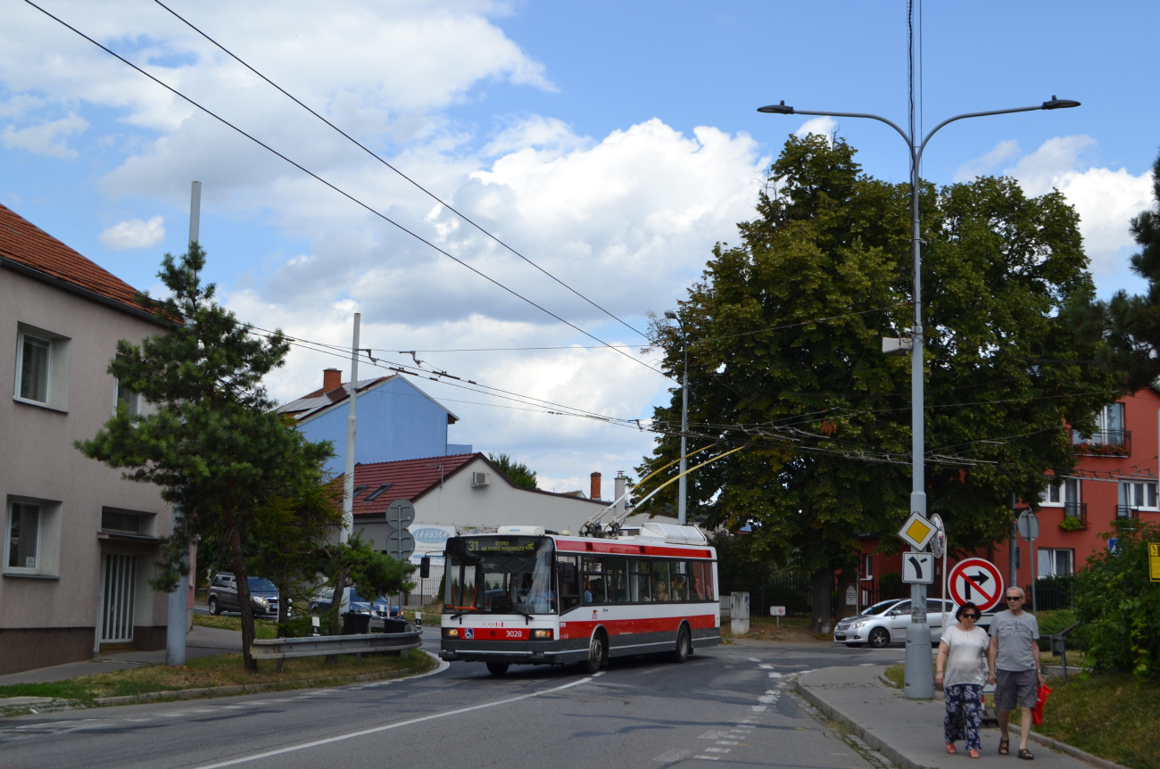 Брно, Škoda 21Tr № 3028