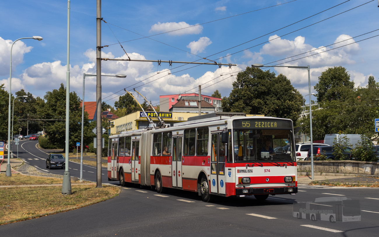 Усти-над-Лабем, Škoda 15Tr13/6M № 574
