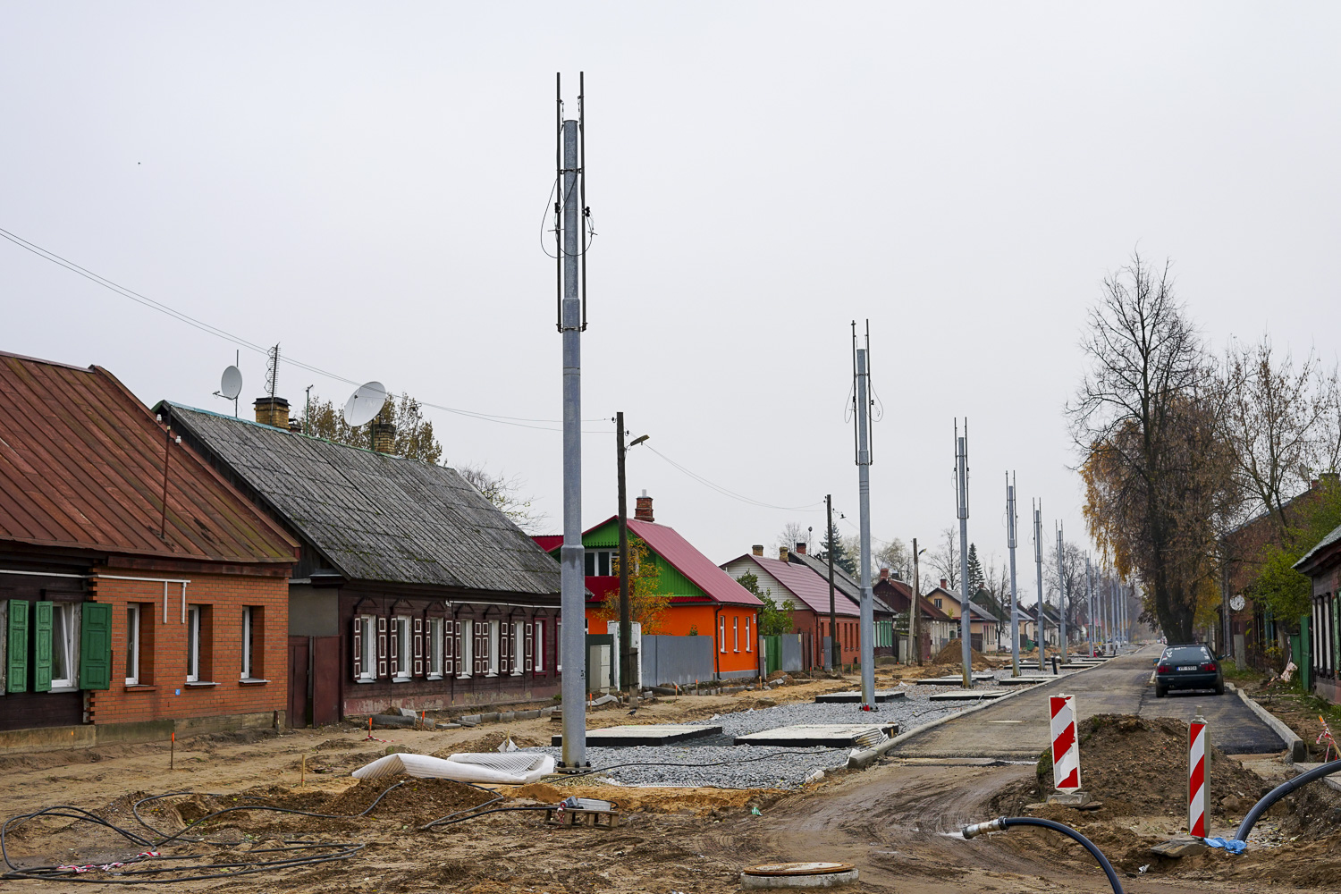 Daugavpils — Reconstruction of tram line to the Bread Factory