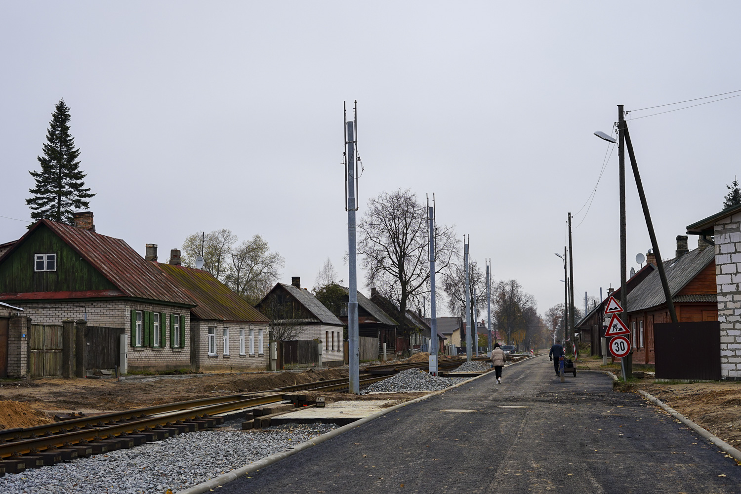 Daugavpils — Reconstruction of tram line to the Bread Factory