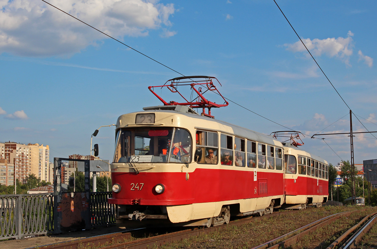 Екатеринбург, Tatra T3SU № 247