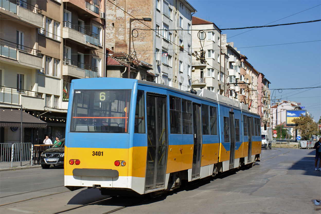 София, Inekon T8M-700 IT № 3401 София, Inekon T8M-700 IT № 3401