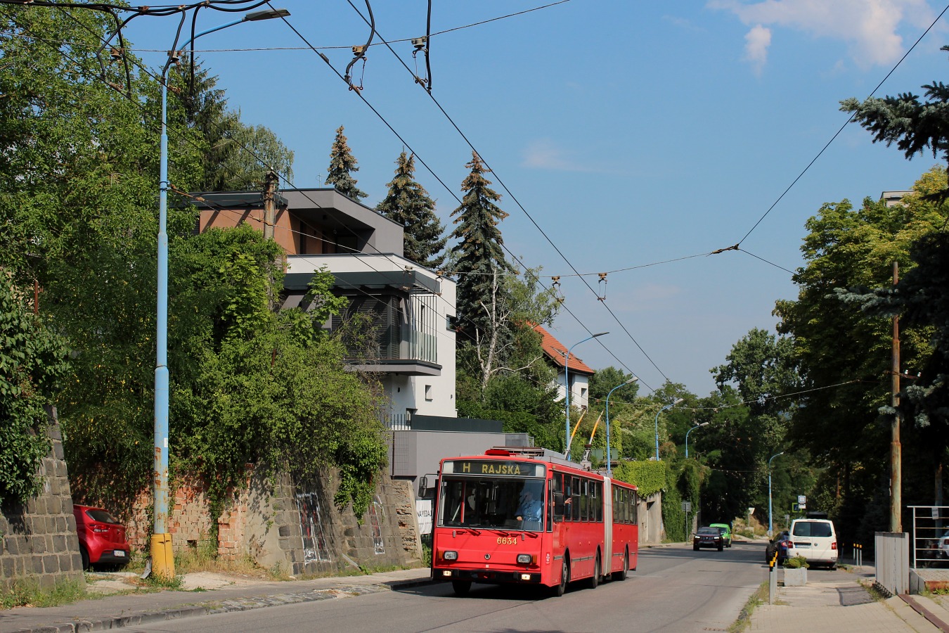 Братислава, Škoda 15Tr13/6M № 6634