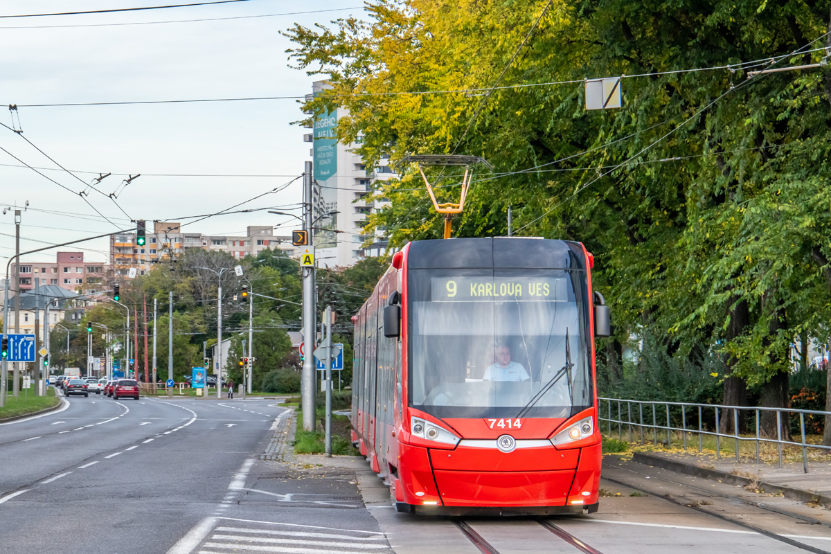 Братислава, Škoda 29T ForCity Plus № 7414