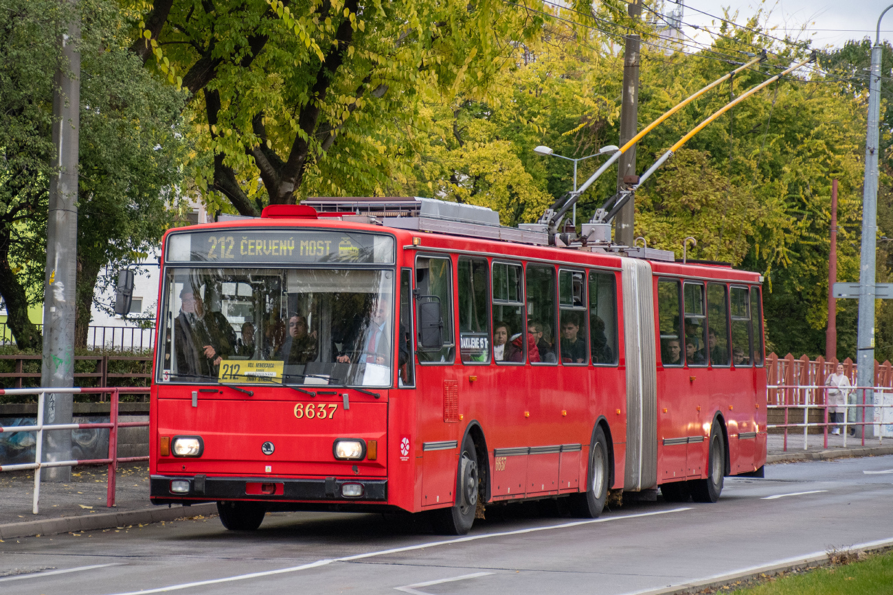 Братислава, Škoda 15Tr13/6M № 6637; Братислава — Прощание с троллейбусами Škoda 15 TrM и их последний день работы