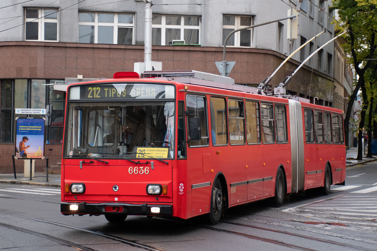 Братислава, Škoda 15Tr13/6M № 6636; Братислава — Прощание с троллейбусами Škoda 15 TrM и их последний день работы