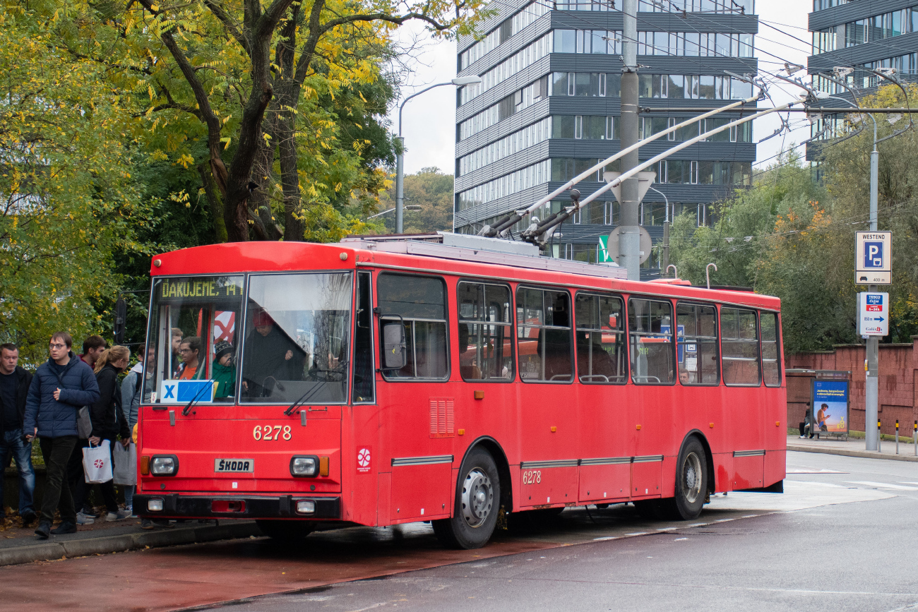 Братислава, Škoda 14Tr10/6 № 6278; Братислава — Прощание с троллейбусами Škoda 15 TrM и их последний день работы