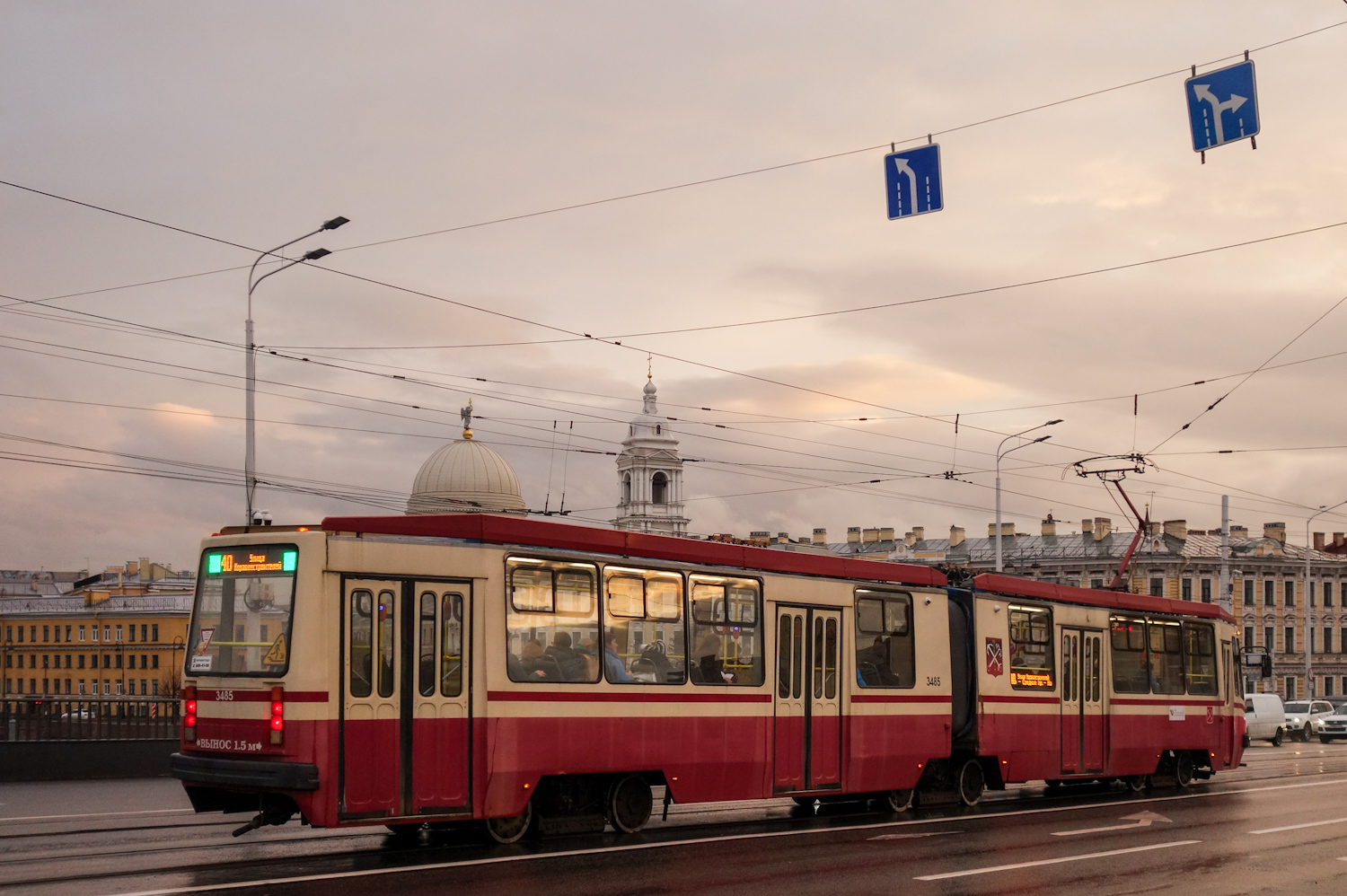 Санкт-Петербург, ЛВС-86М2 № 3485 Санкт-Петербург, ЛВС-86М2 № 3485