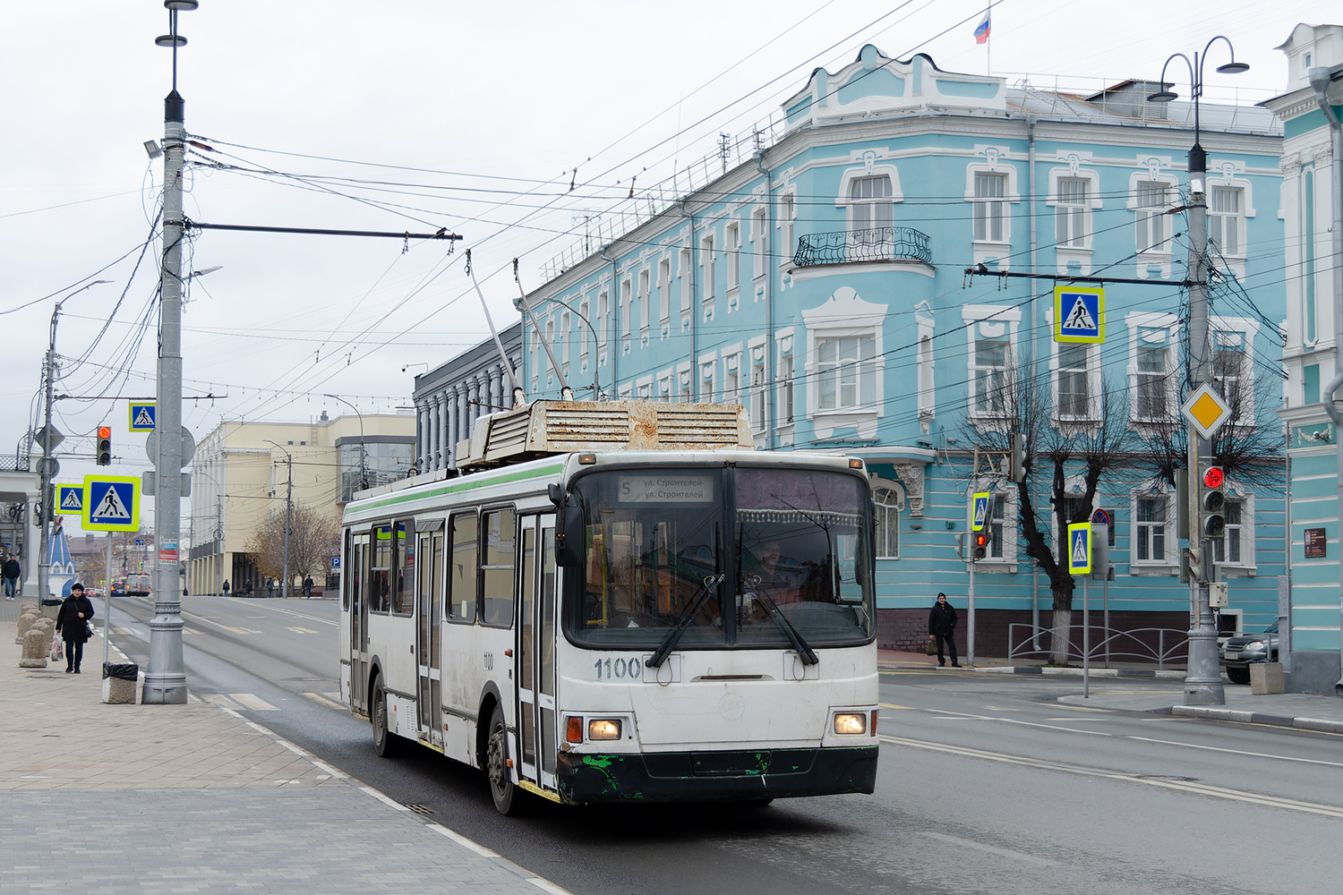 Рязань, ЛиАЗ-5280 № 1100 Рязань, ЛиАЗ-5280 № 1100