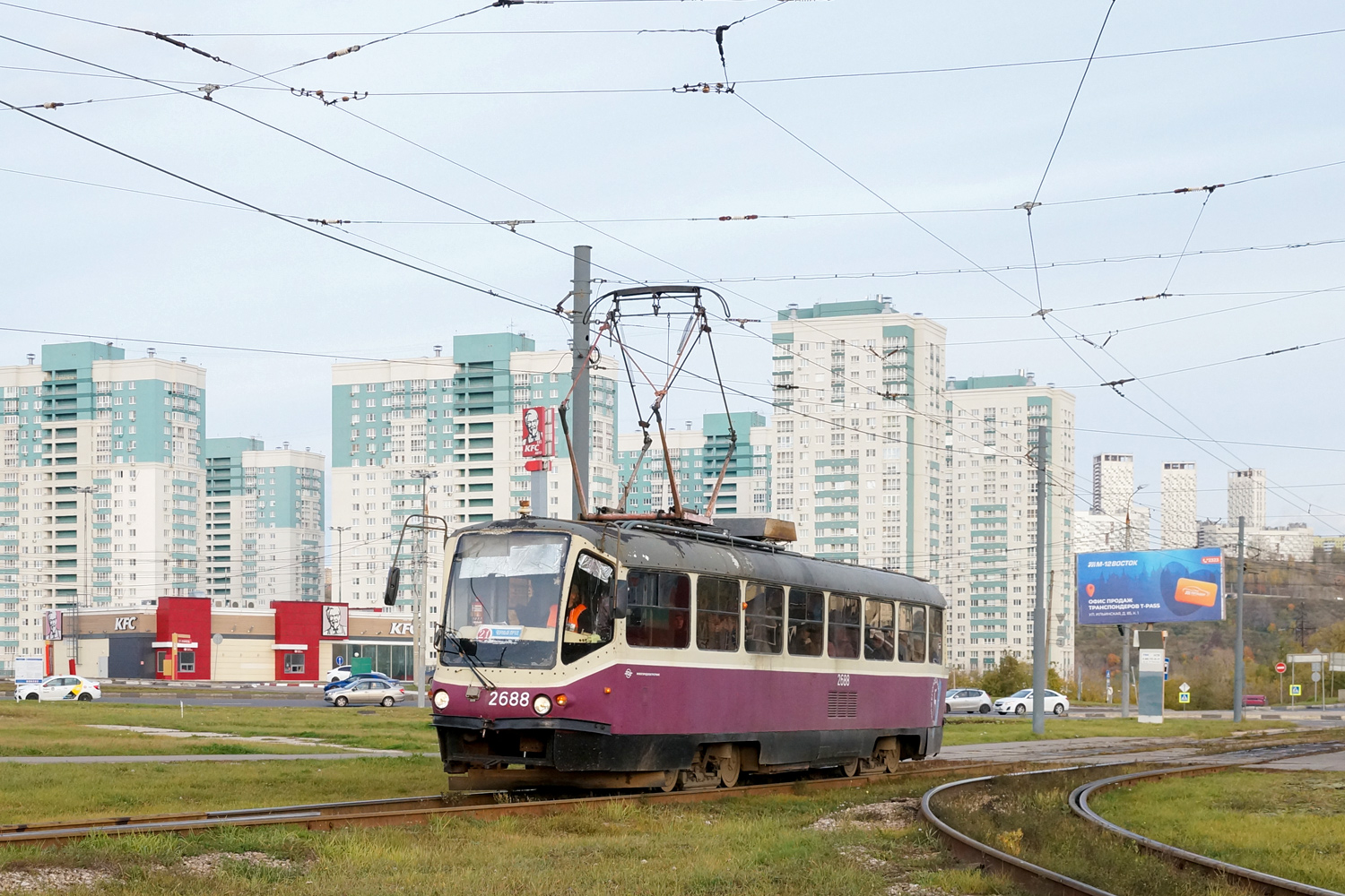 Нижний Новгород, Tatra T3SU КВР ТРЗ № 2688