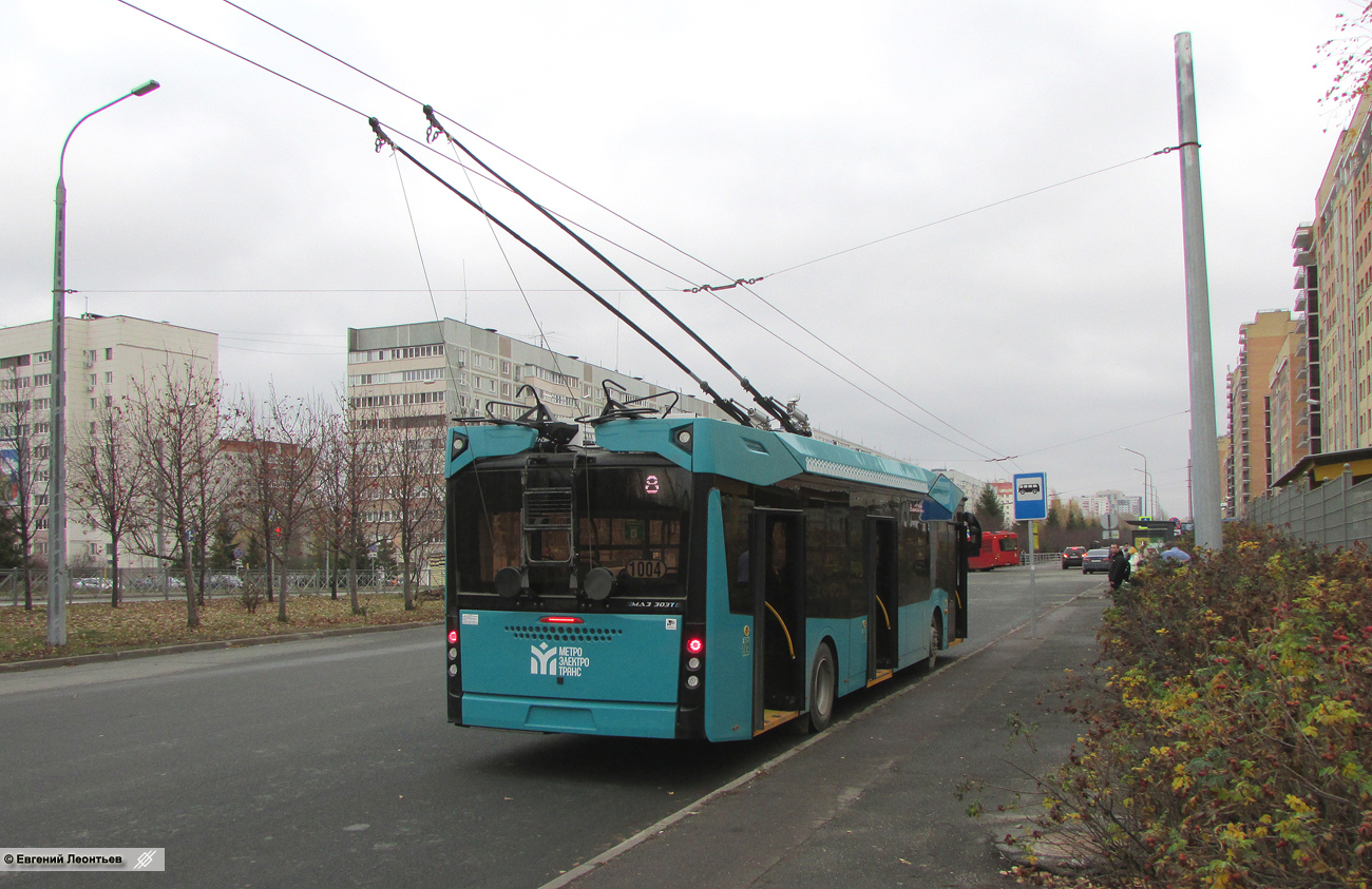 Казань, МАЗ-303Т22 № 1004