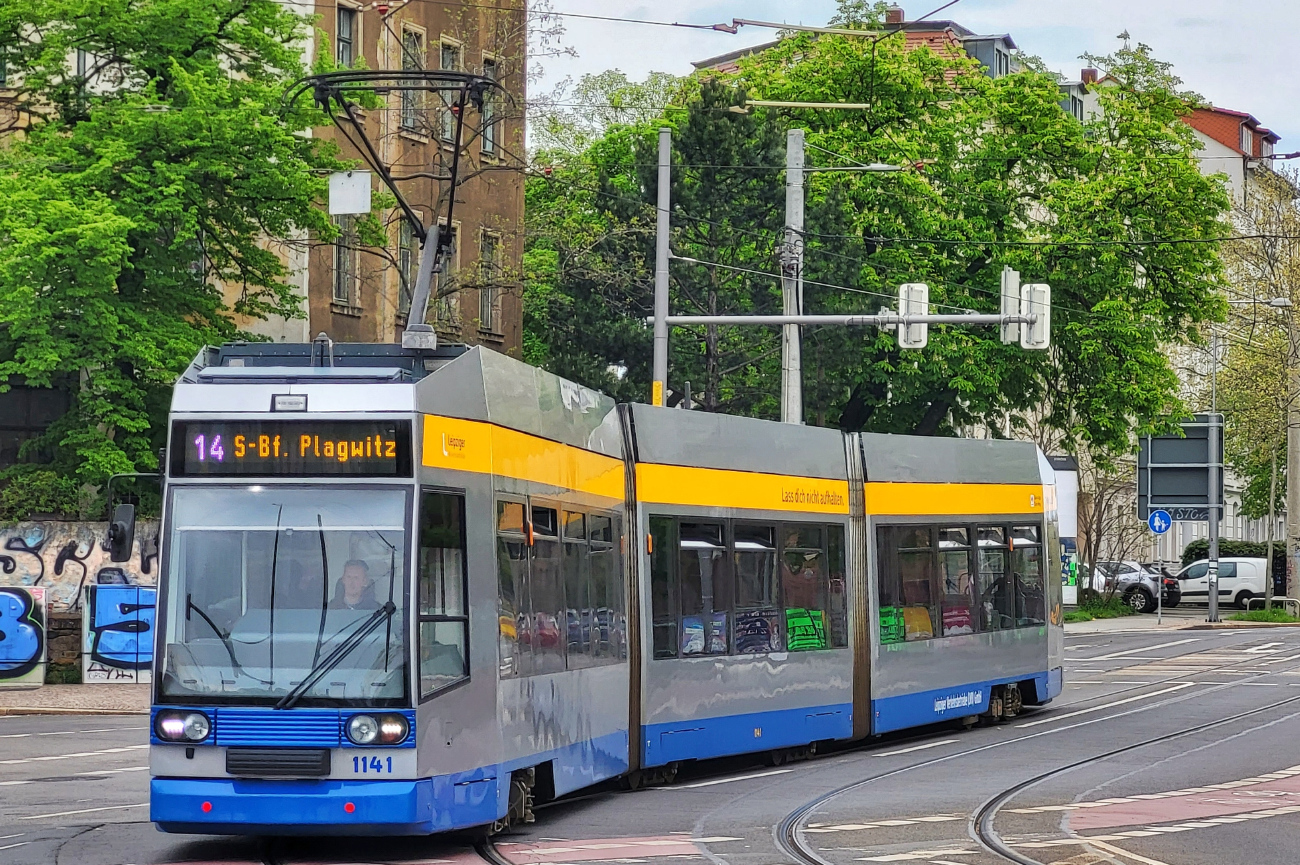 Leipzig, DWA NGT8 č. 1141 Leipzig, DWA NGT8 č. 1141