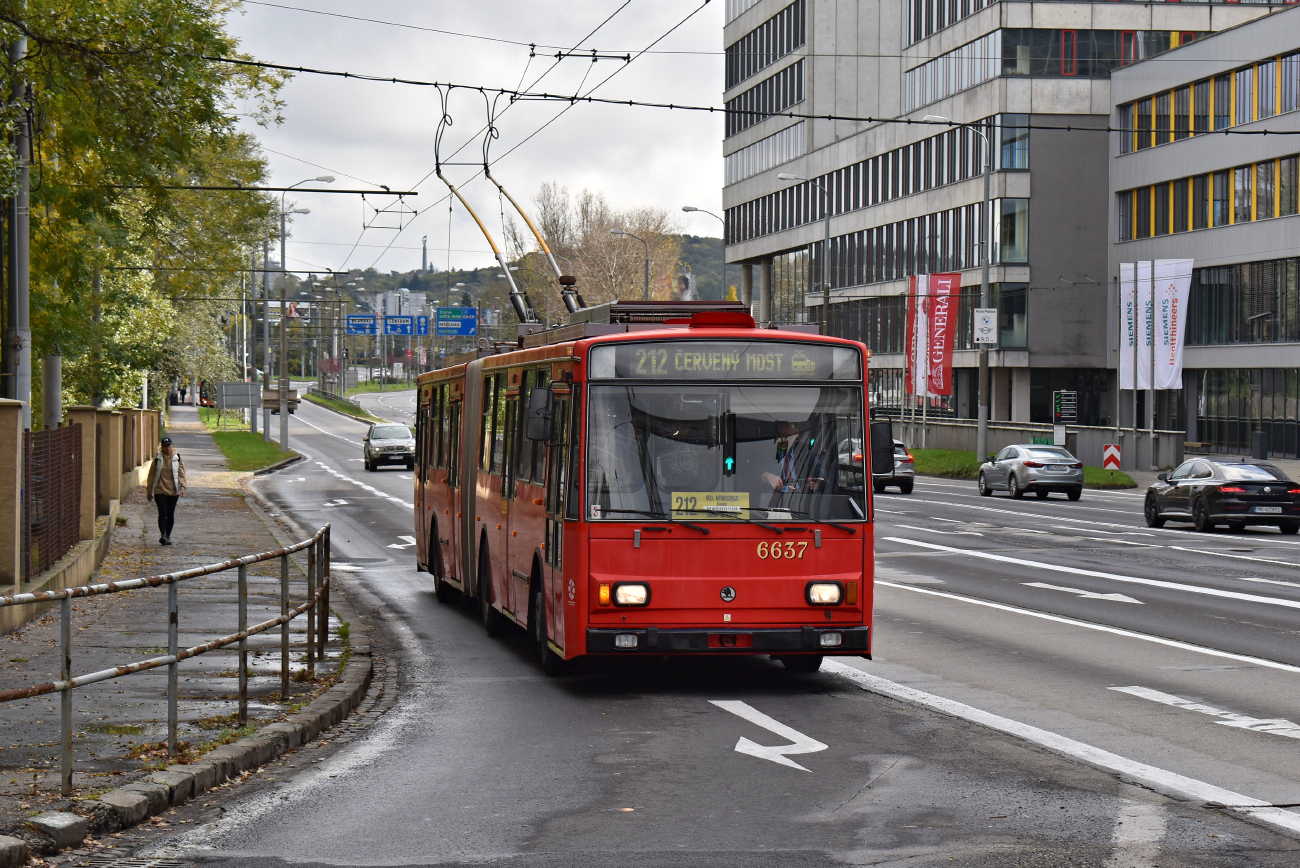 Братислава, Škoda 15Tr13/6M № 6637; Братислава — Прощание с троллейбусами Škoda 15 TrM и их последний день работы