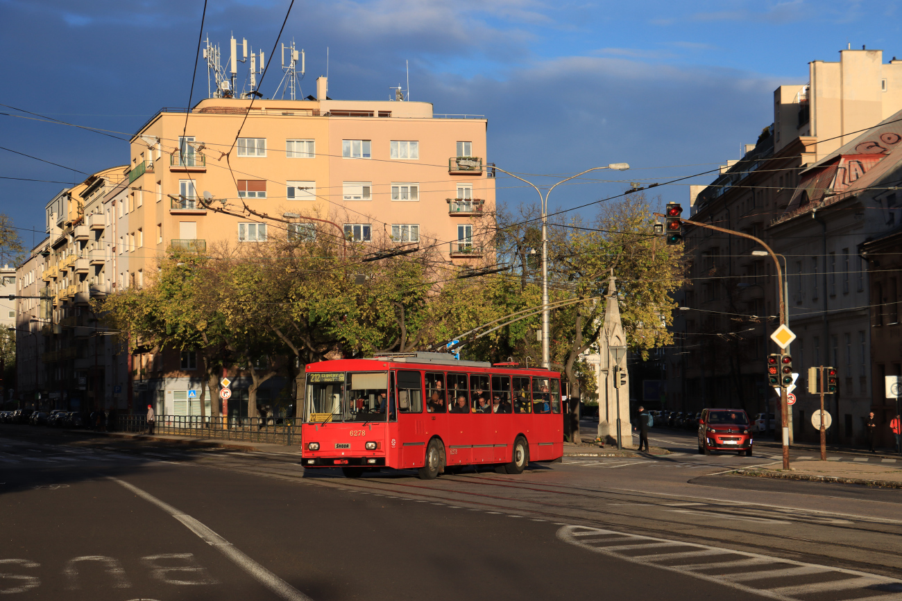 Братислава, Škoda 14Tr10/6 № 6278; Братислава — Прощание с троллейбусами Škoda 15 TrM и их последний день работы