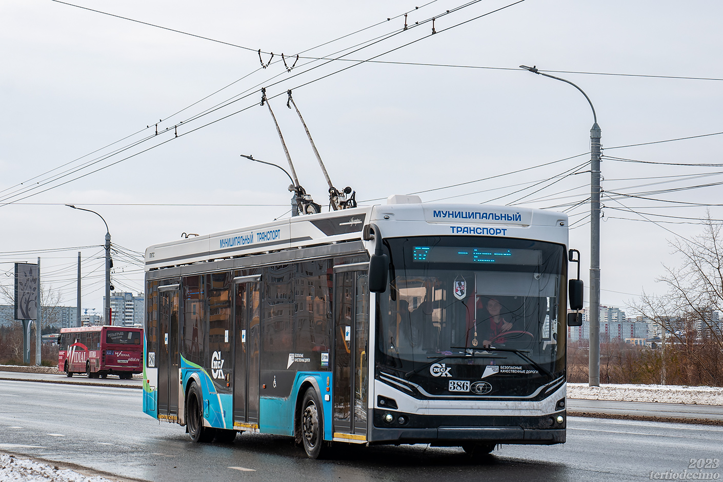 Омск, ПКТС-6281.00 «Адмирал» № 386