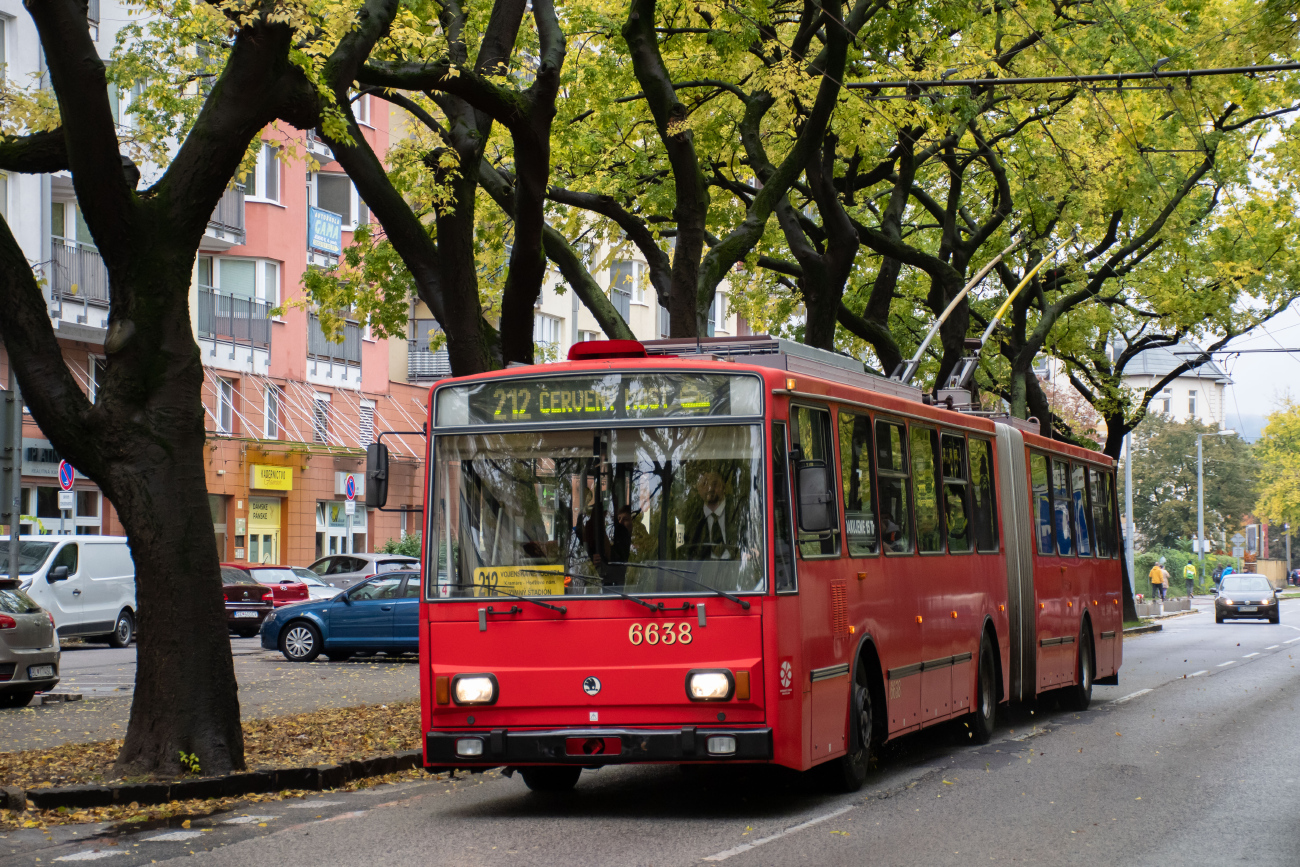 Братислава, Škoda 15Tr13/6M № 6638; Братислава — Прощание с троллейбусами Škoda 15 TrM и их последний день работы
