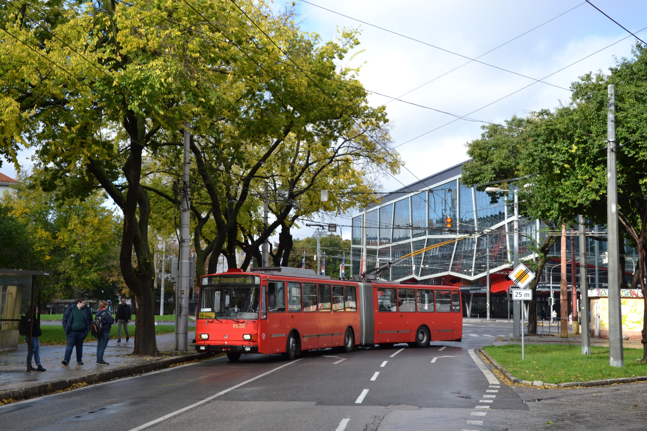 Братислава, Škoda 15Tr13/6M № 6635; Братислава — Прощание с троллейбусами Škoda 15 TrM и их последний день работы