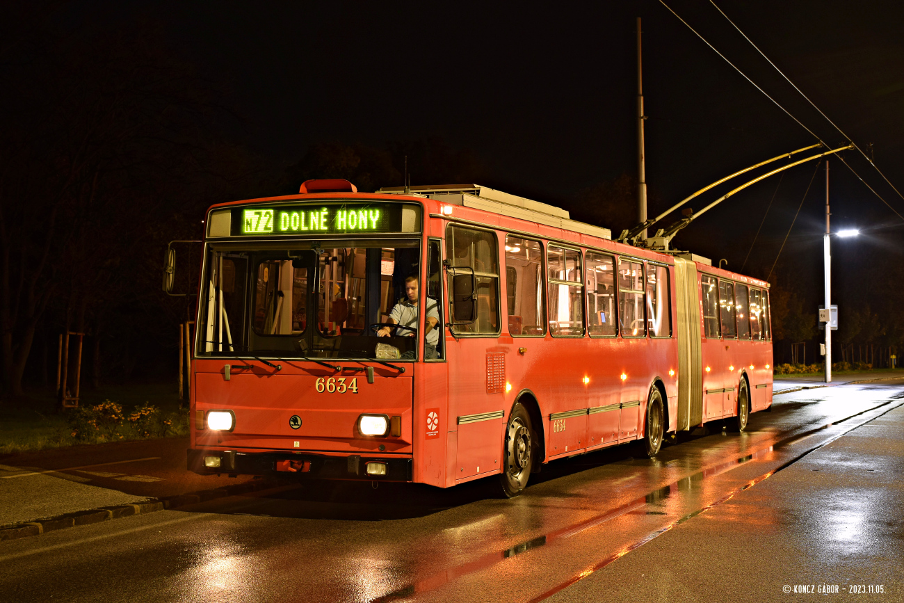 Братислава, Škoda 15Tr13/6M № 6634; Братислава — Прощание с троллейбусами Škoda 15 TrM и их последний день работы