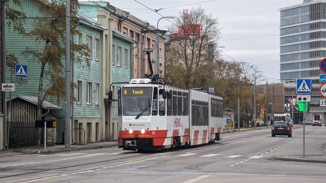 Таллин, Tatra KT6TM № 123