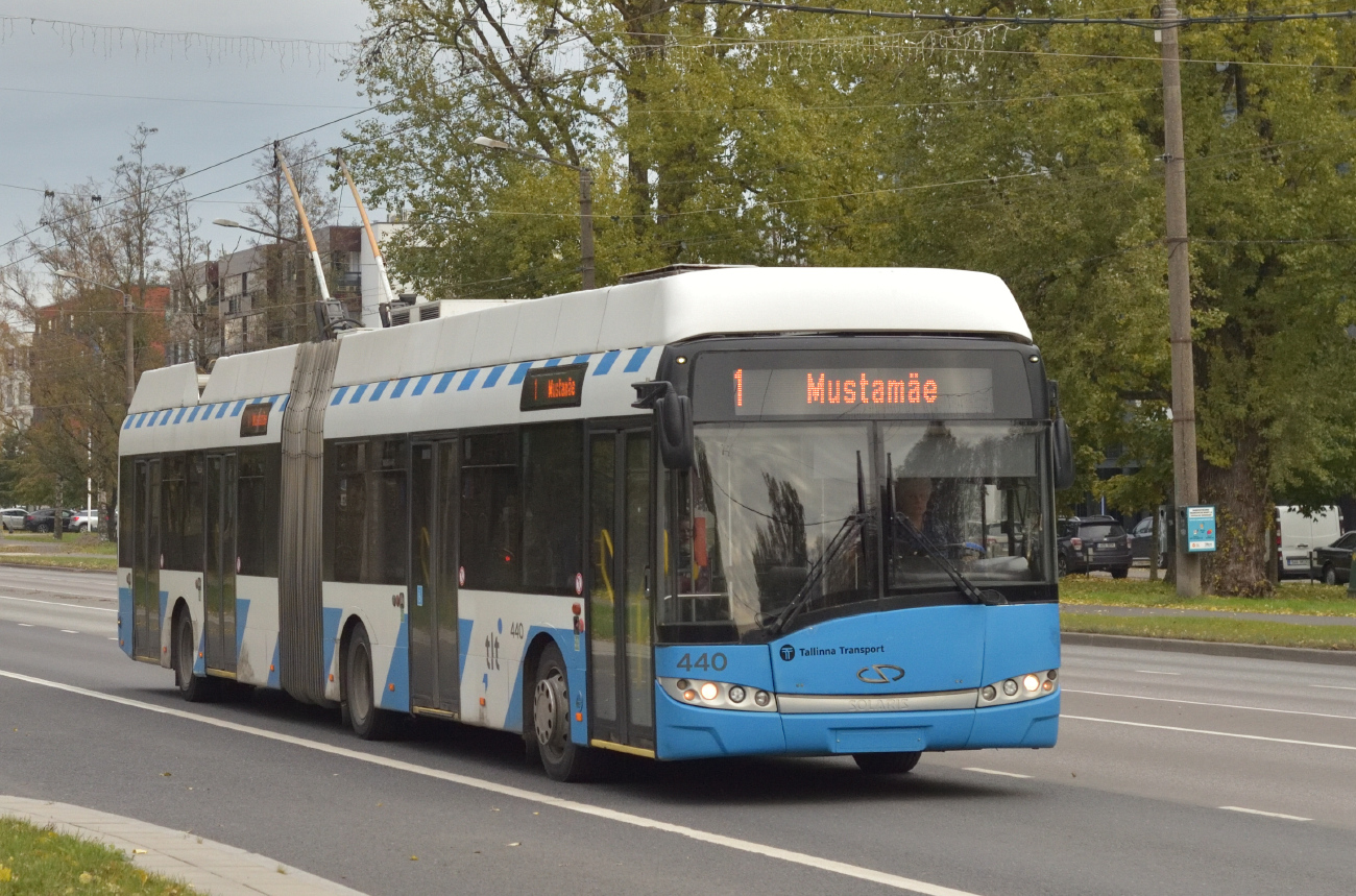 Таллин, Solaris Trollino III 18 AC № 440