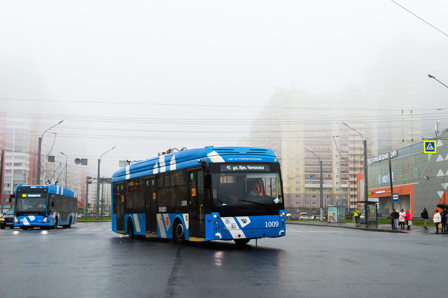 Санкт-Петербург, Тролза-5265.08 «Мегаполис» № 1009