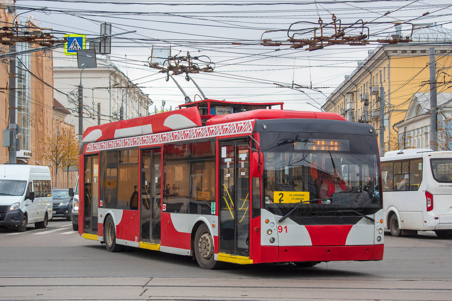 Тула, Тролза-5265.00 «Мегаполис» № 91