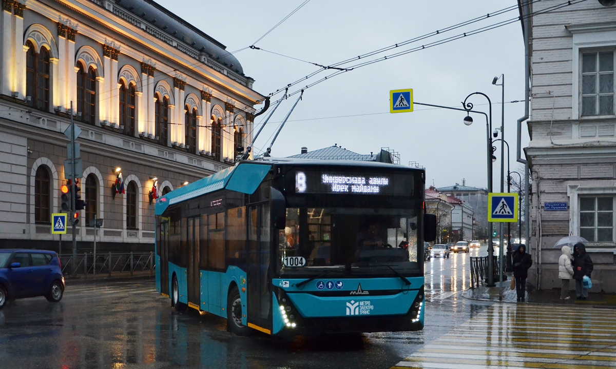 Казань, МАЗ-303Т22 № 1004