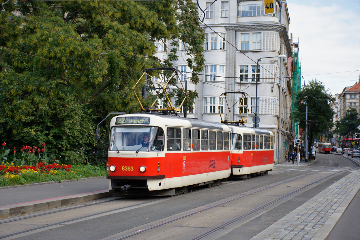 Прага, Tatra T3R.P № 8363 Прага, Tatra T3R.P № 8363