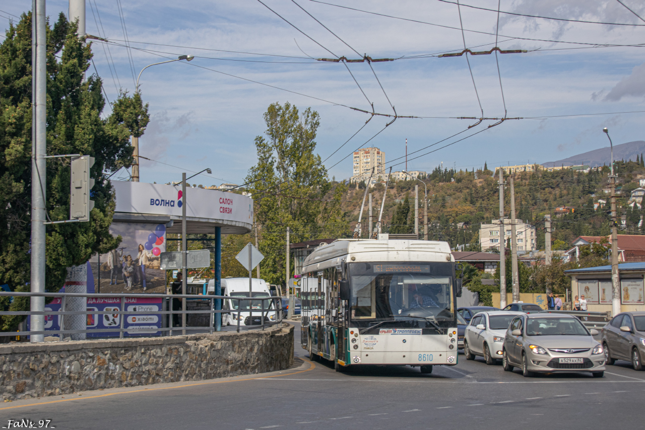 Крымский троллейбус, Тролза-5265.05 «Мегаполис» № 8610