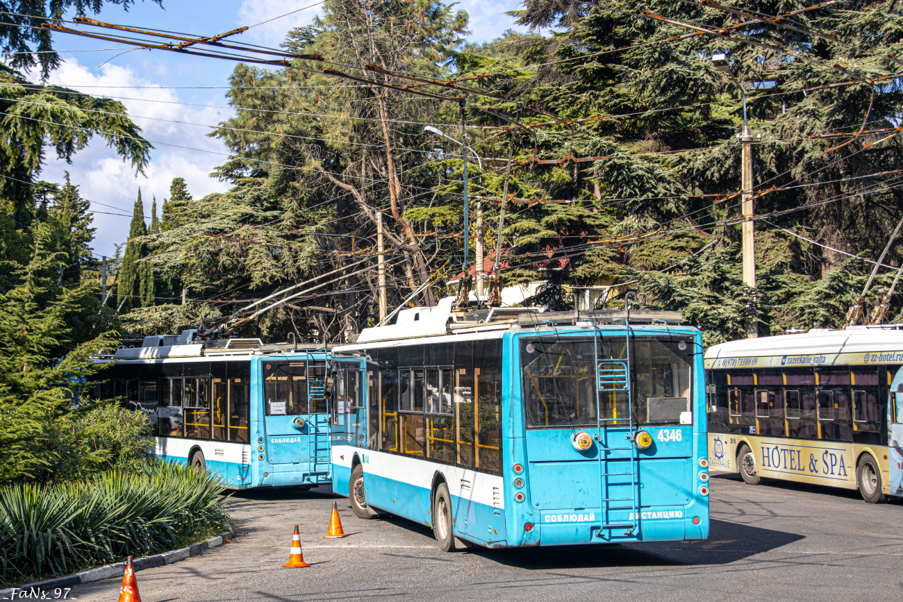 Крымский троллейбус, Богдан Т70110 № 4346