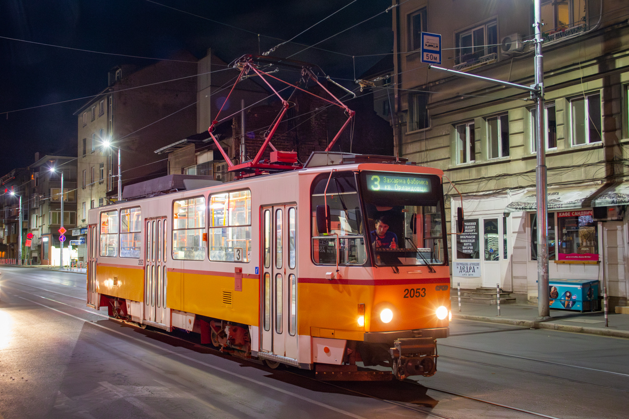 Sofia, Tatra T6A2SF № 2053