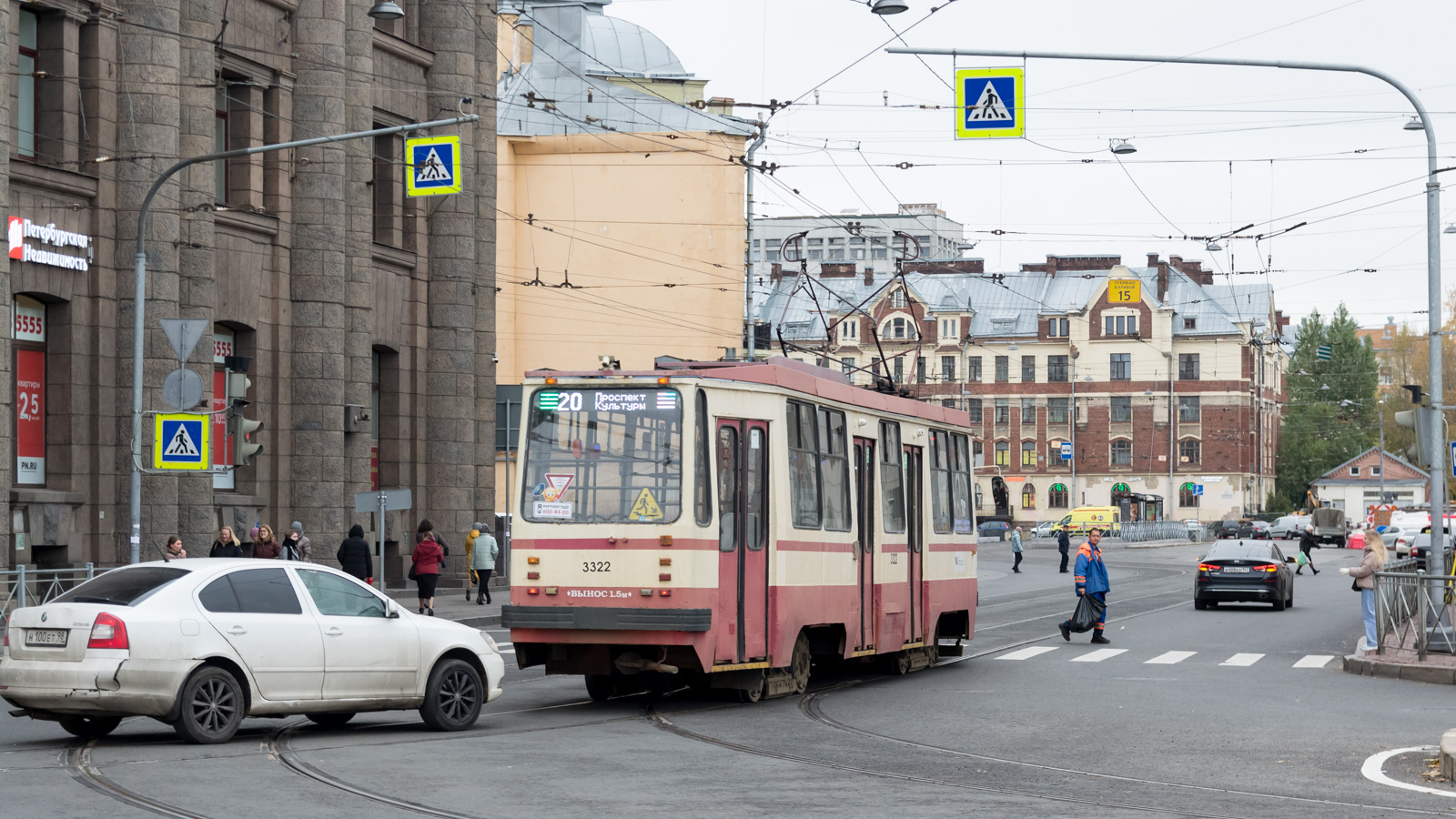 Санкт Петербург, 71-134К (ЛМ-99К) № 3322