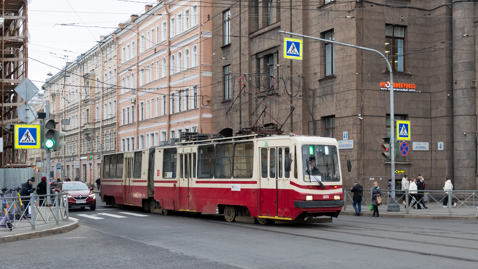 Санкт-Петербург, ЛВС-86К-М № 3072