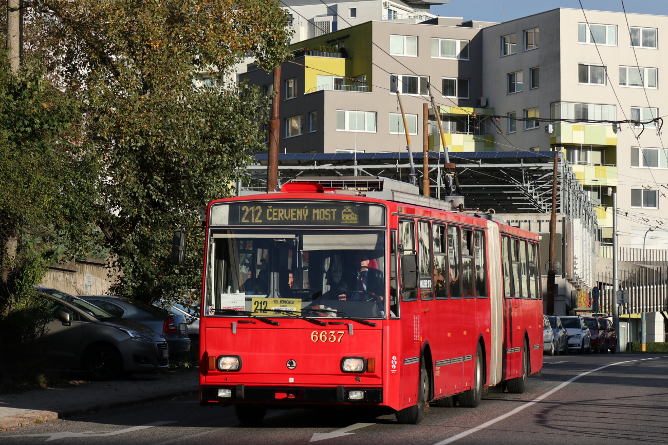 Братислава, Škoda 15Tr13/6M № 6637; Братислава — Прощание с троллейбусами Škoda 15 TrM и их последний день работы