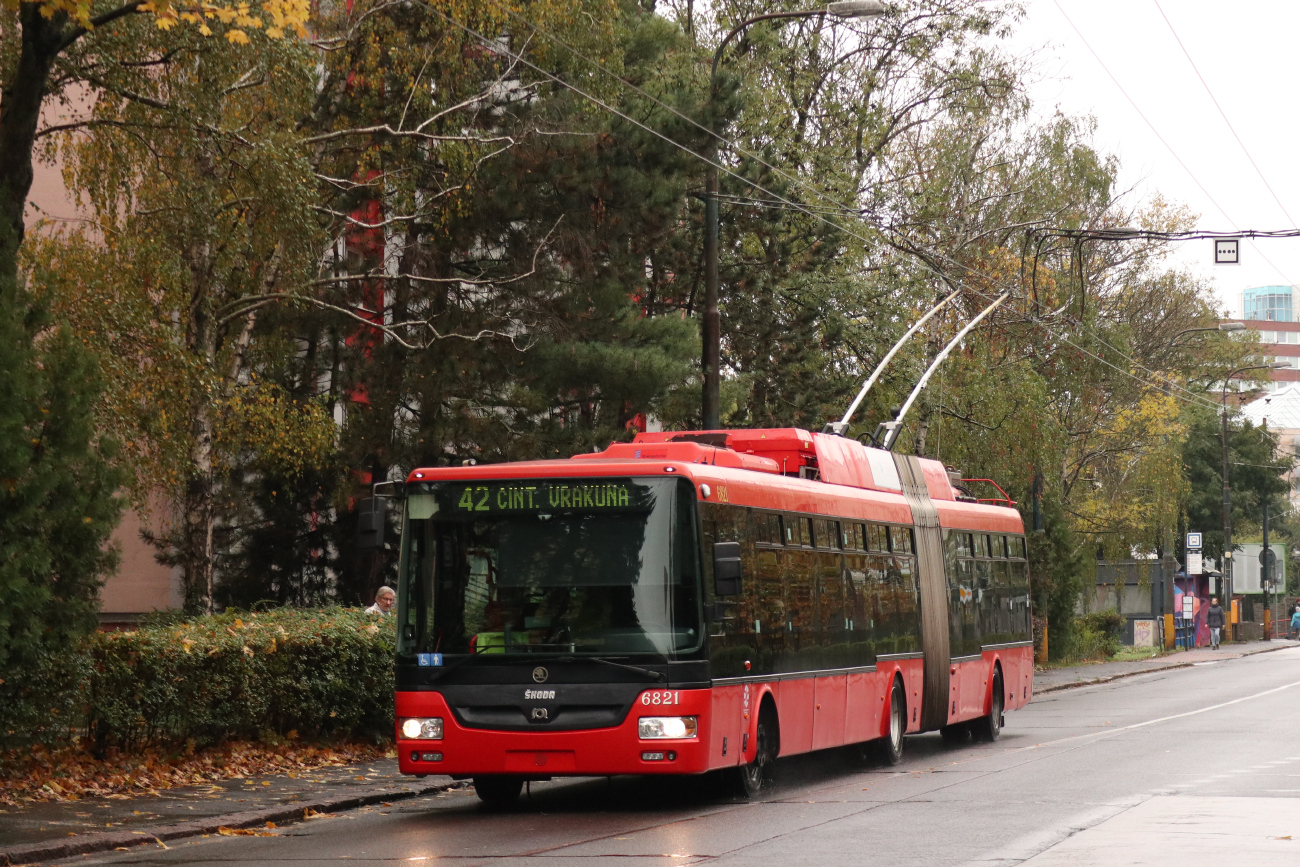 Братислава, Škoda 31Tr SOR № 6821