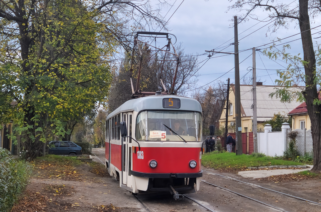 Днепр, Tatra T3R.P № 1383