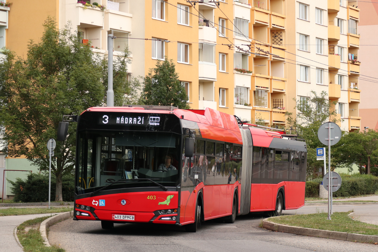 Ческе-Будеёвице, Škoda 27Tr Solaris IV № 403