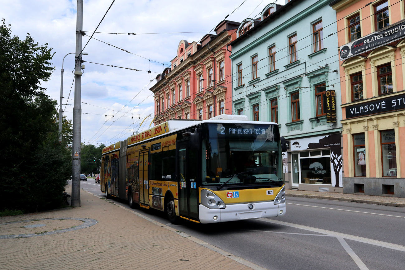 Ческе-Будеёвице, Škoda 25Tr Irisbus Citelis № 67