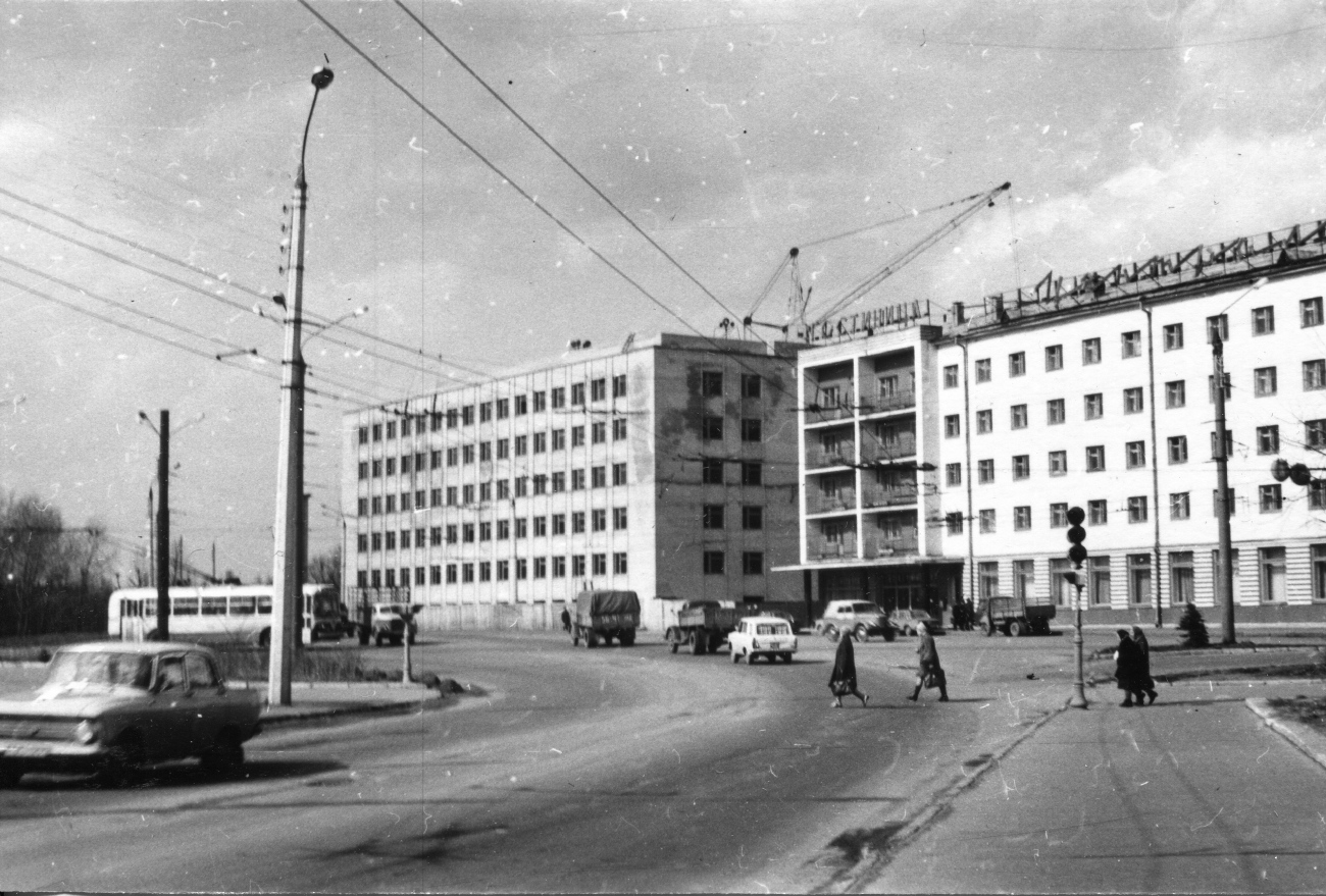 Twer — Old photos (1917–1991); Twer — Trolleybus lines: Central district