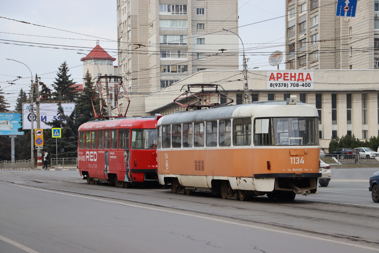 Uljanovszk, Tatra T3SU — 1134
